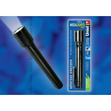 Фонарь LED (S-LD017-C Black) Mega Light-6 max fk.алюминиевый корпус черный UNIEL 